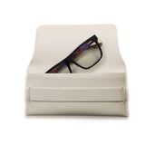 Peculiar SLIM Case Limited Edition PU LEATHER Eyewear Case / Eyeglass- Peculiar and Odd Collection - Case Only - NO EYEWEAR - peculiareyewear