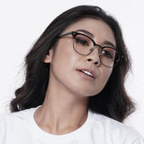 Peculiar SETH Square Premium Frame Anti Radiation Glasses UV400 - peculiareyewear