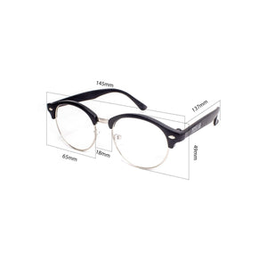 Peculiar RAK Round Polycarbonate Frame Anti Radiation Glasses UV400 - peculiareyewear