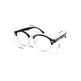 Peculiar RAK Round Polycarbonate Frame Anti Radiation Glasses UV400 - peculiareyewear