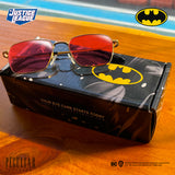Justice League X Peculiar BATMAN Square METAL Frame Anti Radiation Glasses UV400