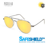 Peculiar Eyewear HERO White Round Acetate Frame Sunglasses Shades For Men and Women
