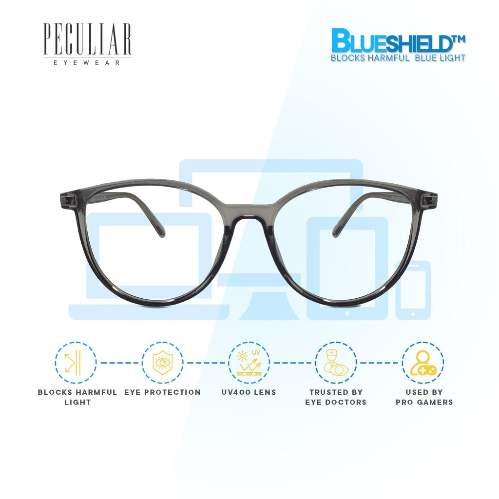 Peculiar REXX Cat Eye FLEX TR90 Frame Anti Radiation Glasses UV400 - peculiareyewear