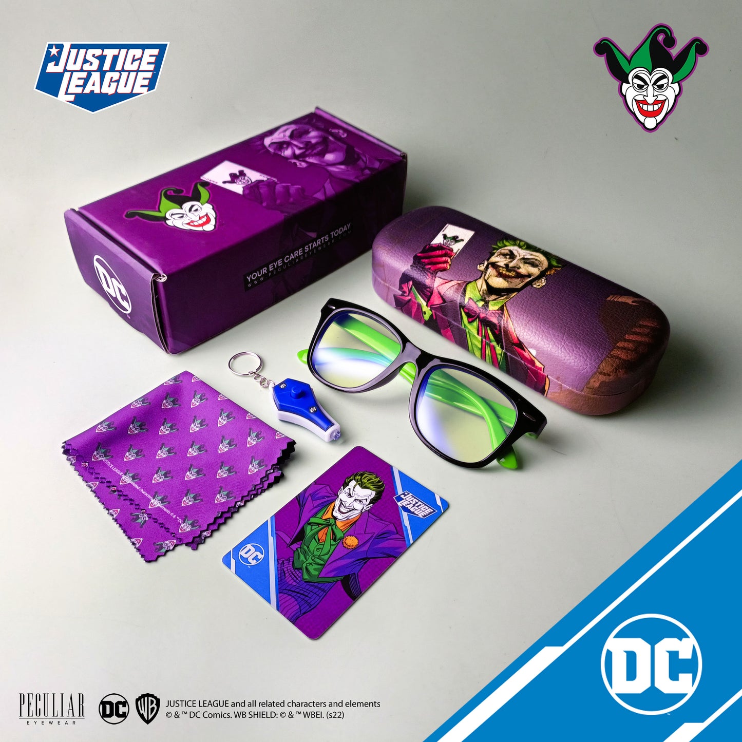 Justice League X Peculiar Kids Collection  Eyeglasses Anti-radiation Computer Eyewear