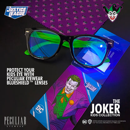 Justice League X Peculiar THE JOKER Kids Collection  Eyeglasses Anti-radiation Computer Eyewear